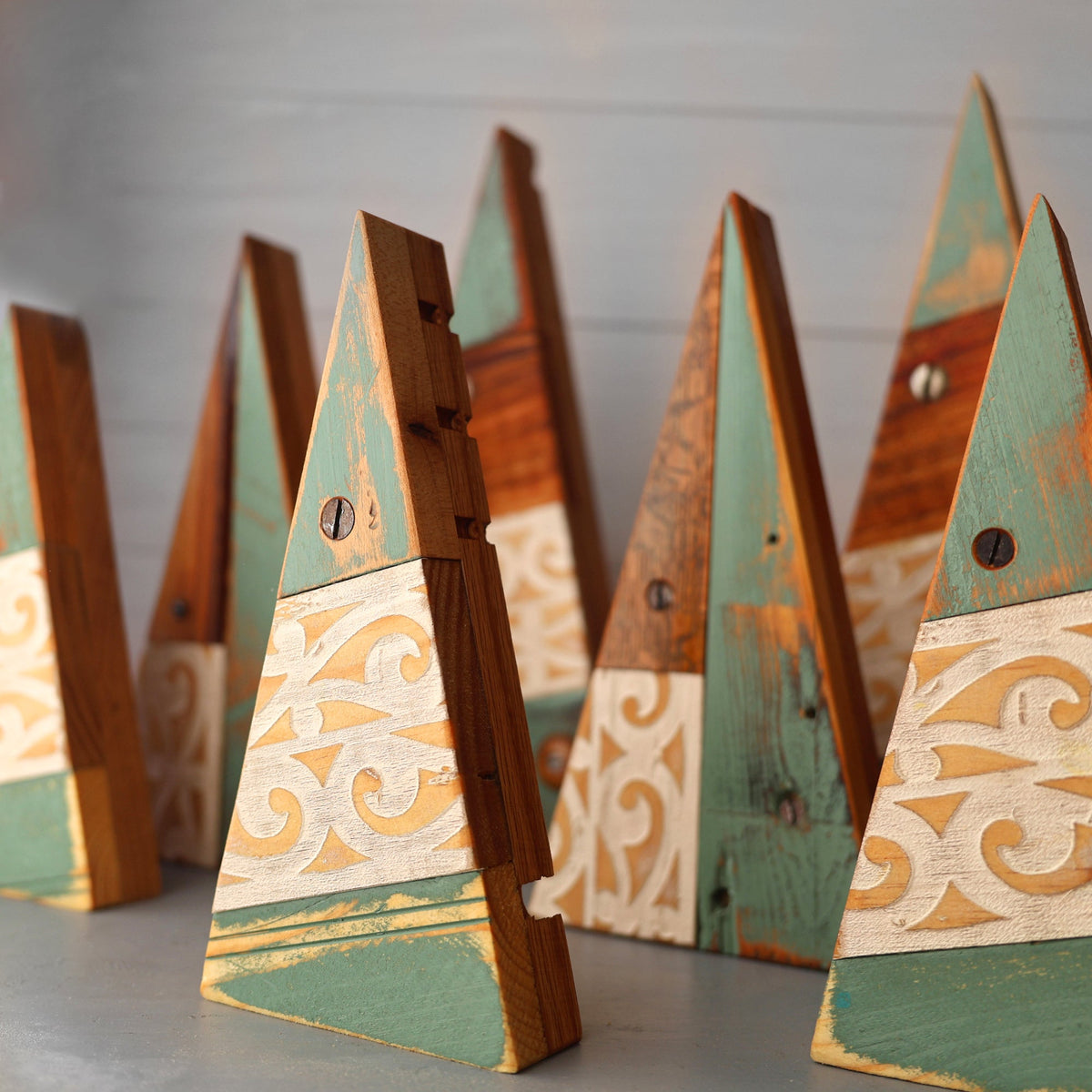 Reclaimed Wooden Christmas Trees