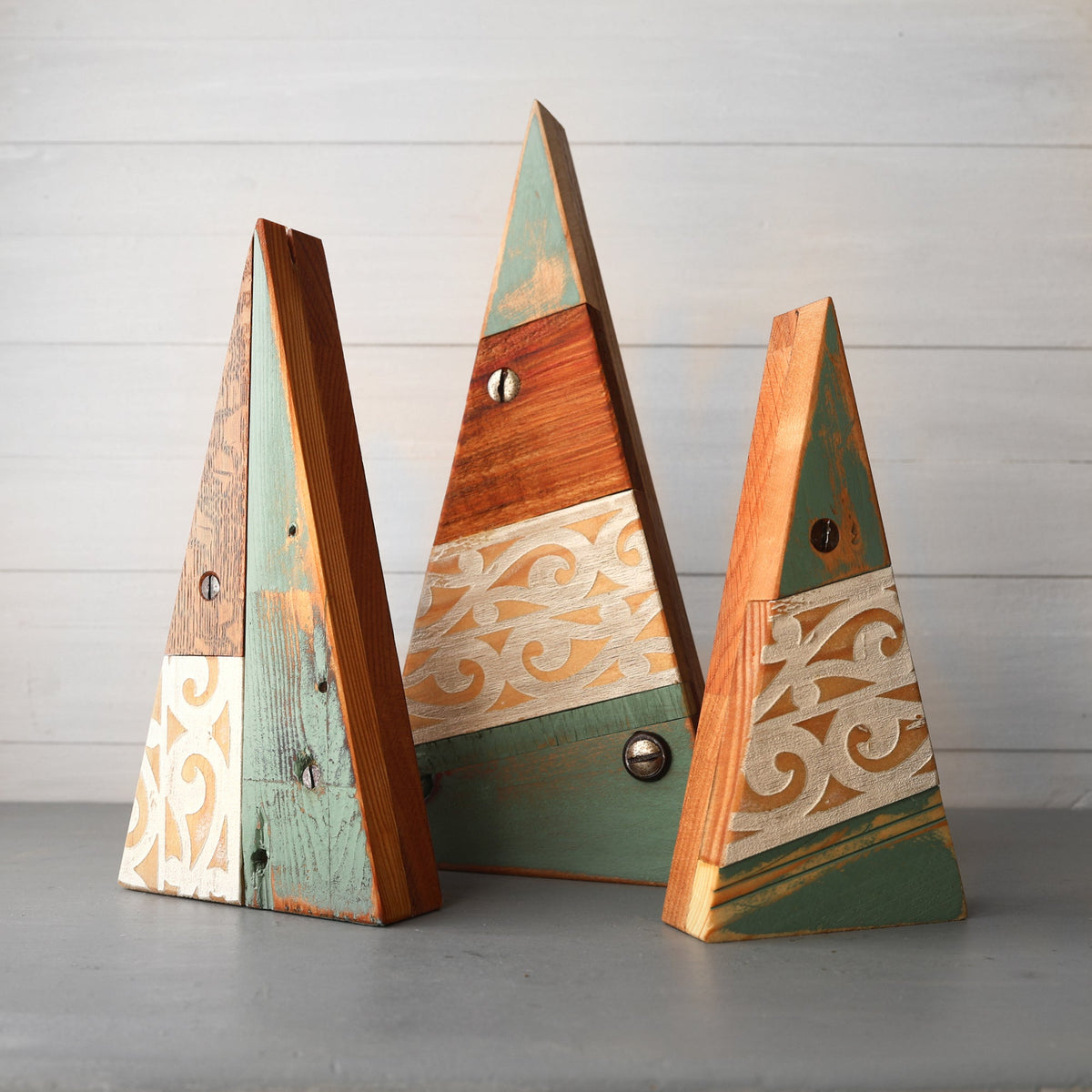 Reclaimed Wooden Christmas Trees