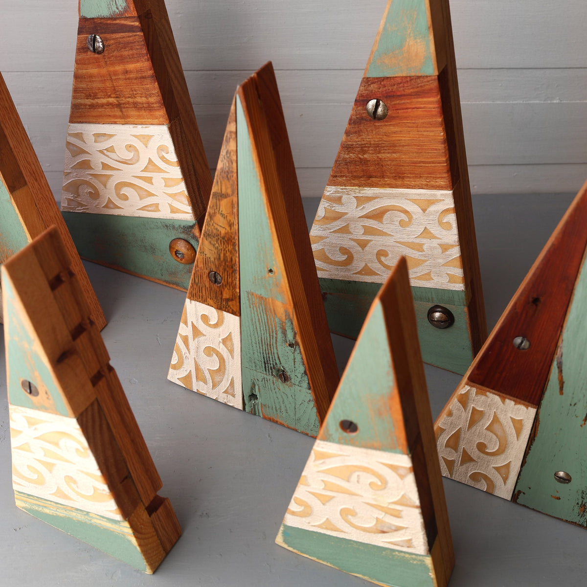 Reclaimed Wooden Christmas Trees